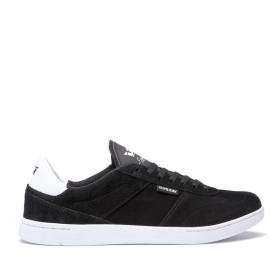 Supra Mens ELEVATE Black/white Low Top Shoes | CA-99431